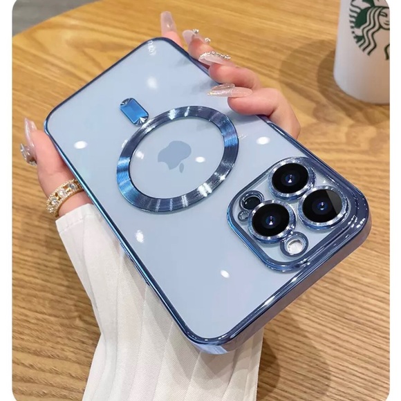 Apple Other - Wireless Charging Transparent Magsafe Case For iPhone 14 13 12 11 Pro Max X XR